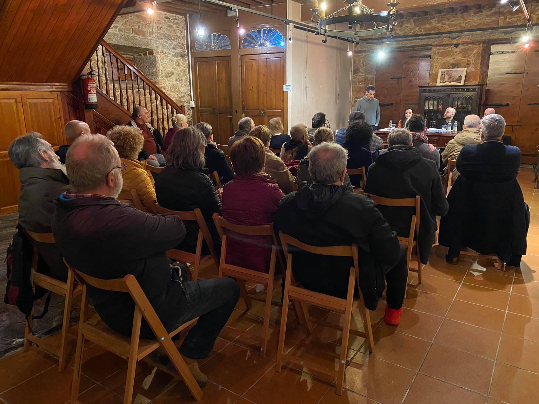 Acto de Moveneda na Casa das Palmeiras